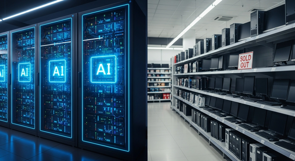 The 2025 RAM Crisis: How AI is Eating the World's Memory Supply