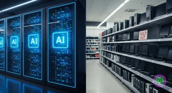 2025年RAM危機のイラスト画像
