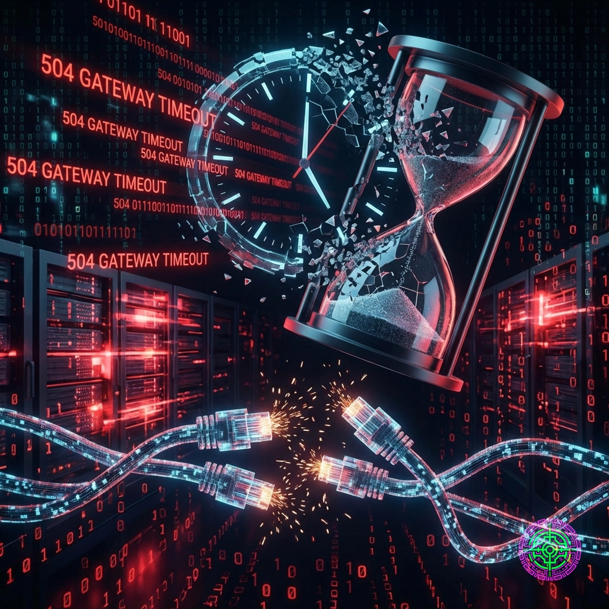 Visualization of network timeout errors