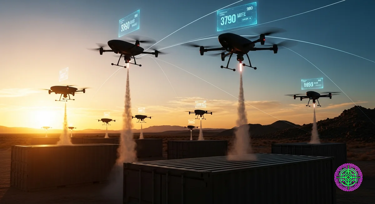 Essaim de drones