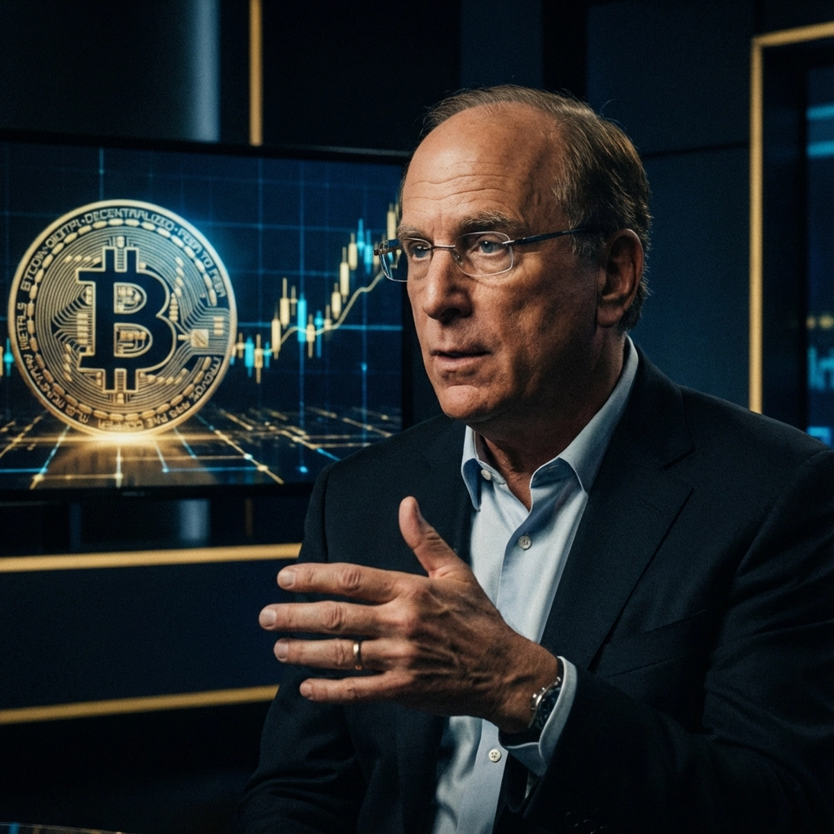 Larry Fink BlackRock CEO Bitcoin U-Turn
