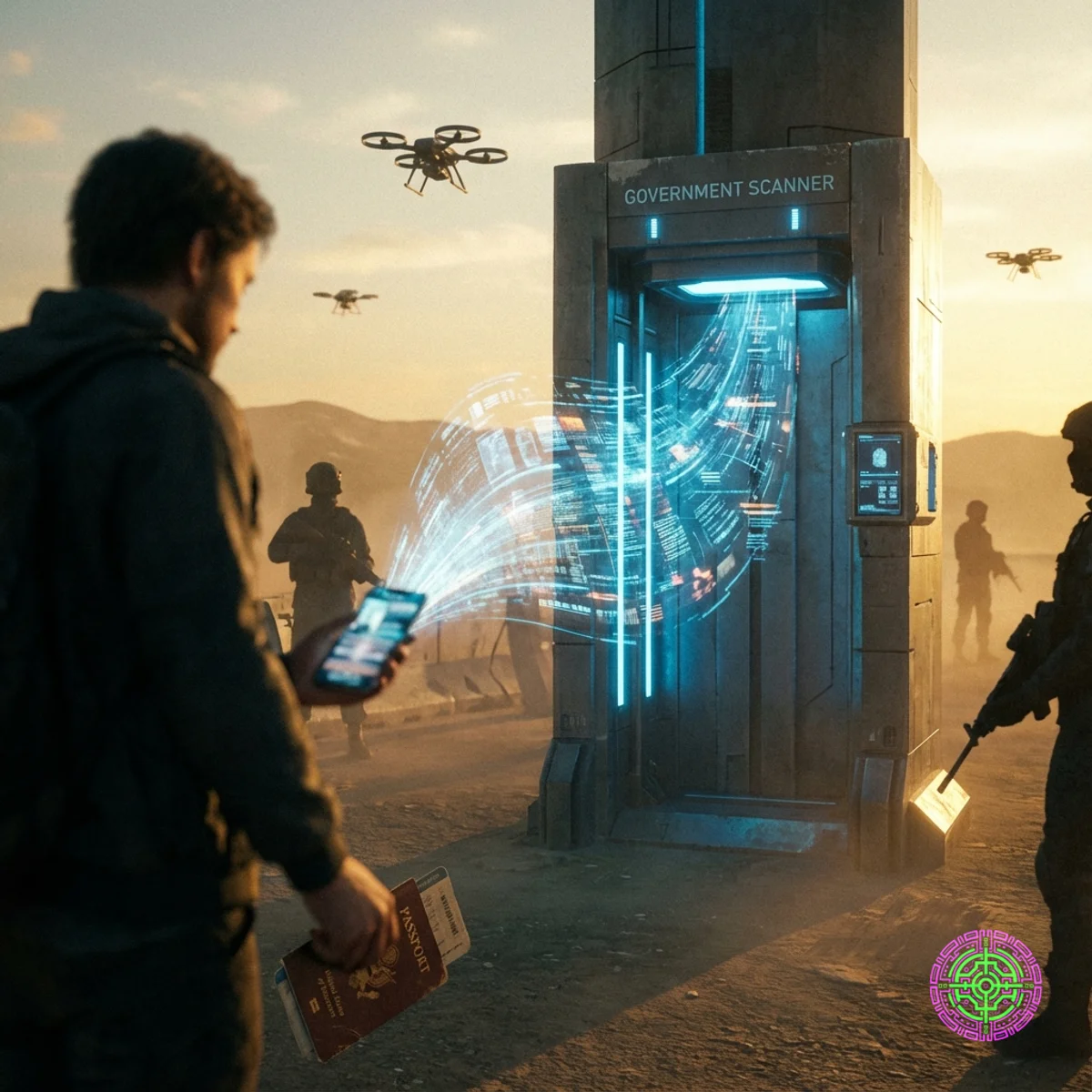 소셜 미디어 데이터 흐름을 분석하는 디지털 국경 통제 스캐너