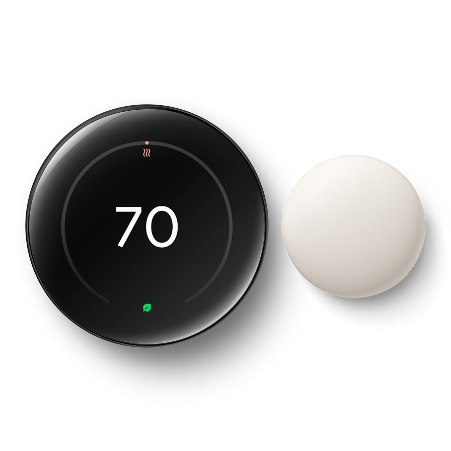 Google Nest Learning Thermostat 4th gen with Nest Temperature Sensor