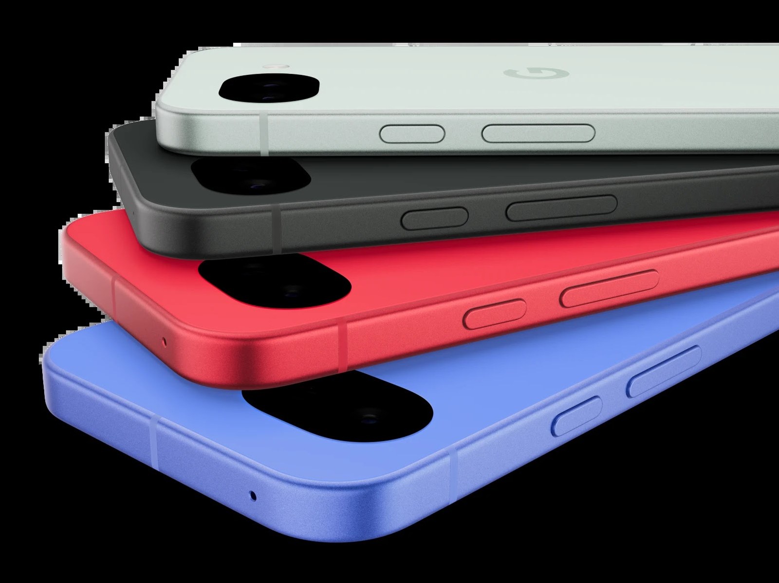 The Google Pixel 10a in Obsidian